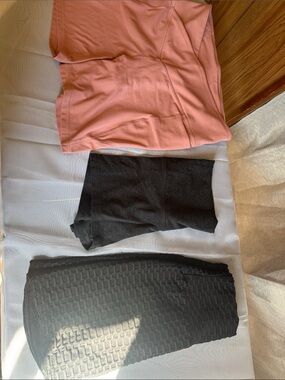 3-Pack Activewear Bottoms - Pink and Black